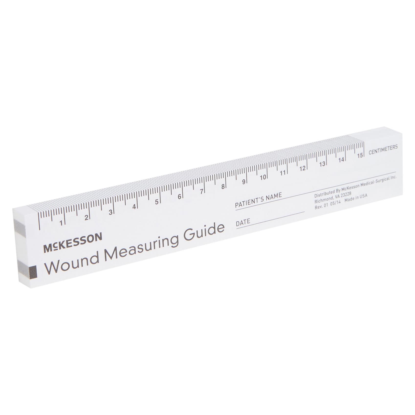 McKesson Wound Measuring Ruler, 6 Inch - Image 1