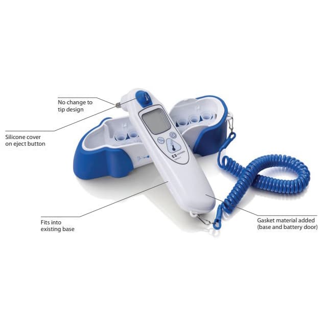 Genius 3 Tympanic Ear Thermometer with Base - Image 2
