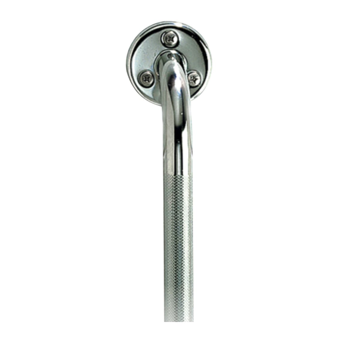Drive AquaSense Knurled Chrome Grab Bar, 12" - Each - Image 1