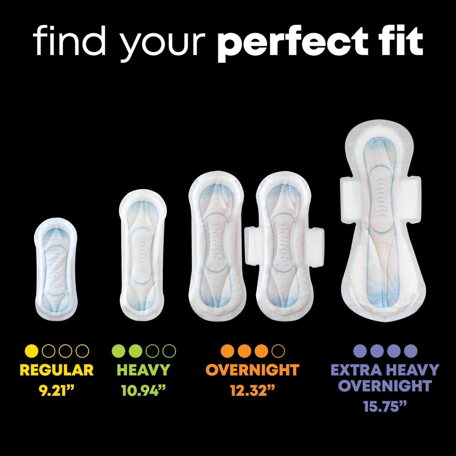 U by Kotex Premium Maxi X-Heavy Overnight with Wing Pad - Image 6