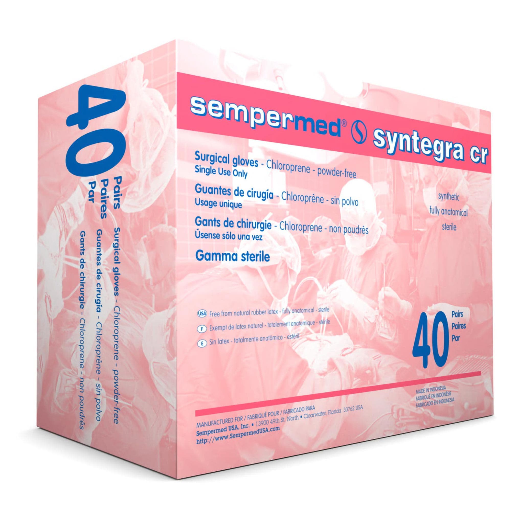 Sempermed Syntegra Cr Surgical Powder Free Gloves - Image 1