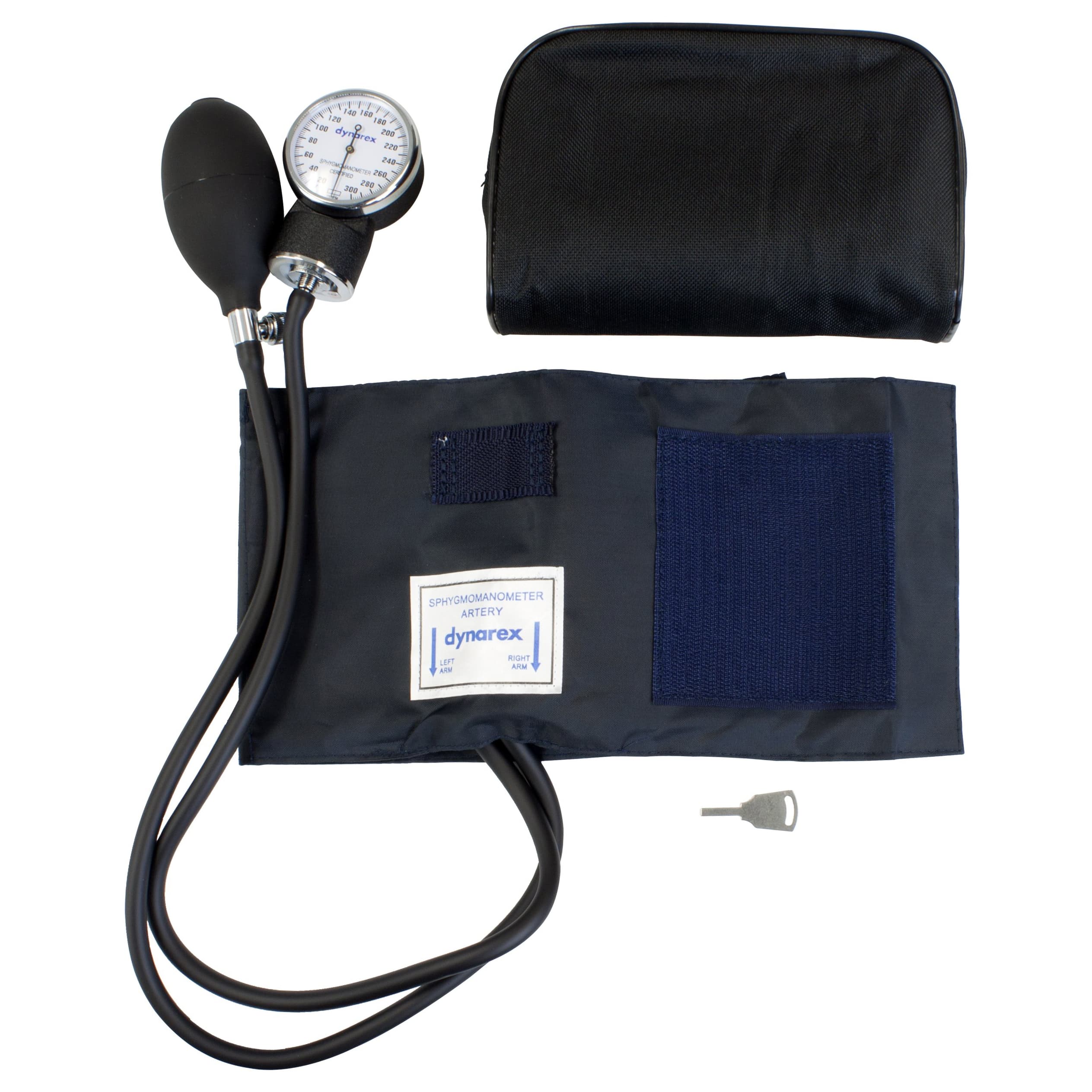 Dynarex Aneroid Sphygmomanometer 2-Tube Adult Arm