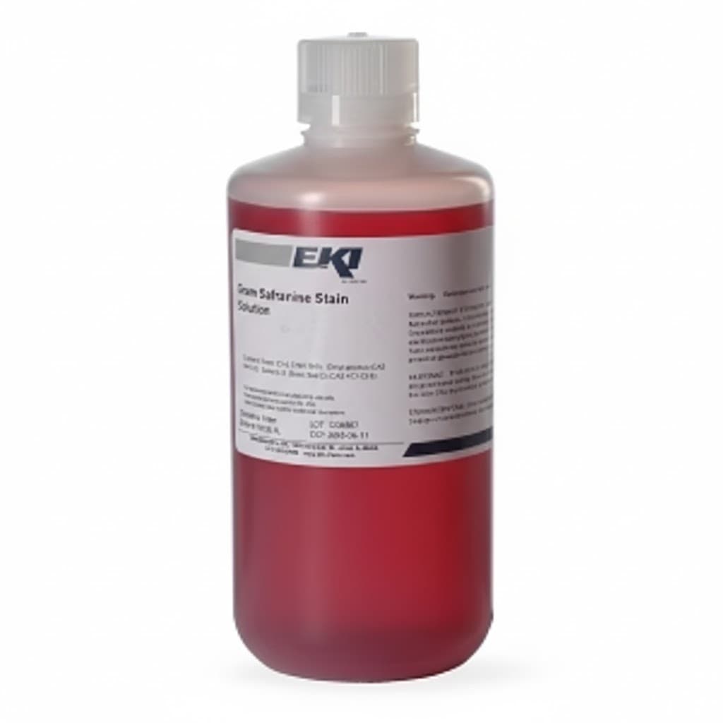 Gram Safranine Stain Solution, 250 ml - Each - Image 1