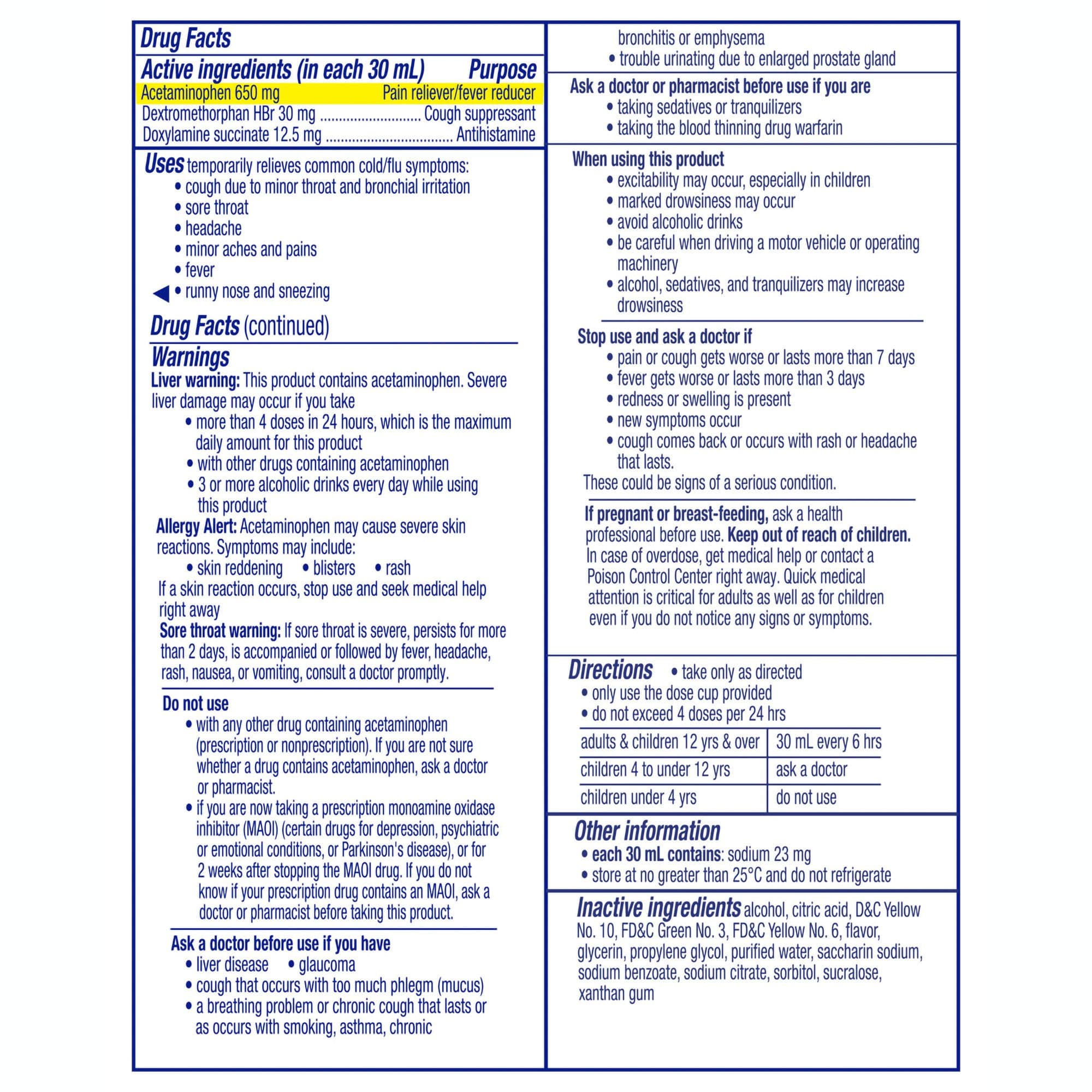 Vicks Nyquil Cold & Flu Nighttime Relief - Image 2