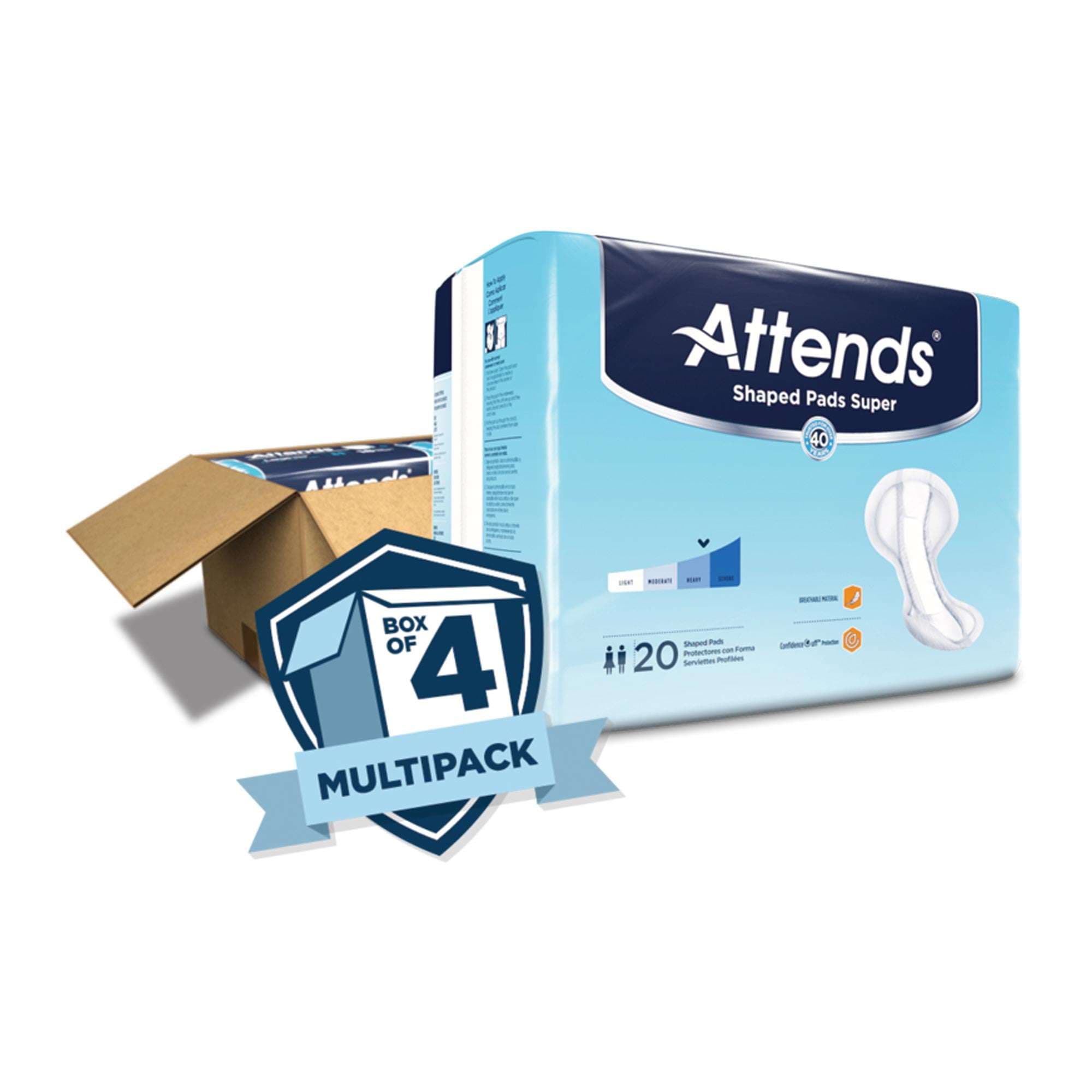 Attends Shaped Pads - Image 5