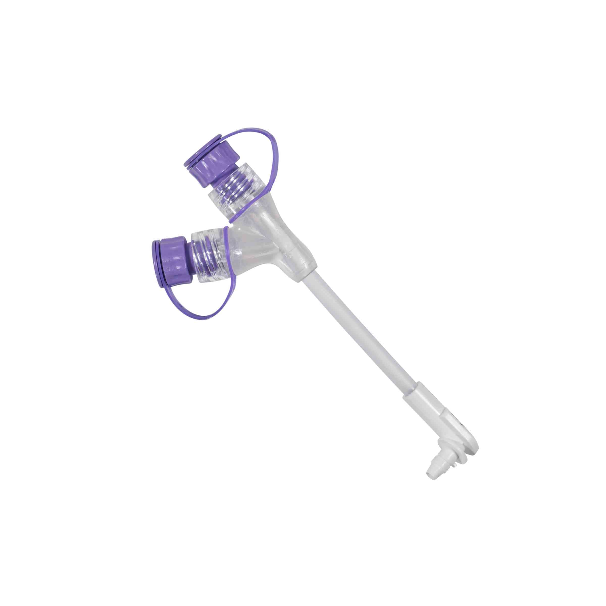 MIC-KEY Continuous Feeding Extension Set with ENFit Connectors, 2 Inch - Case of 5 - Image 1