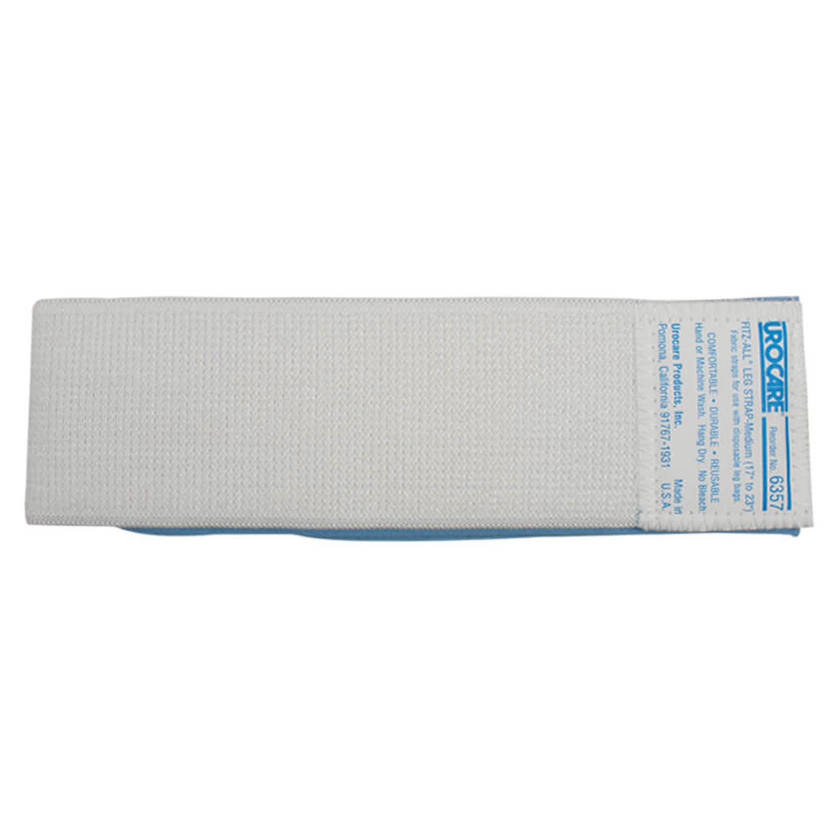 Urocare Fitz-All Disposable Universal Fabric Leg Bag Strap, Medium, 17"-23" CIR - Each - Image 1