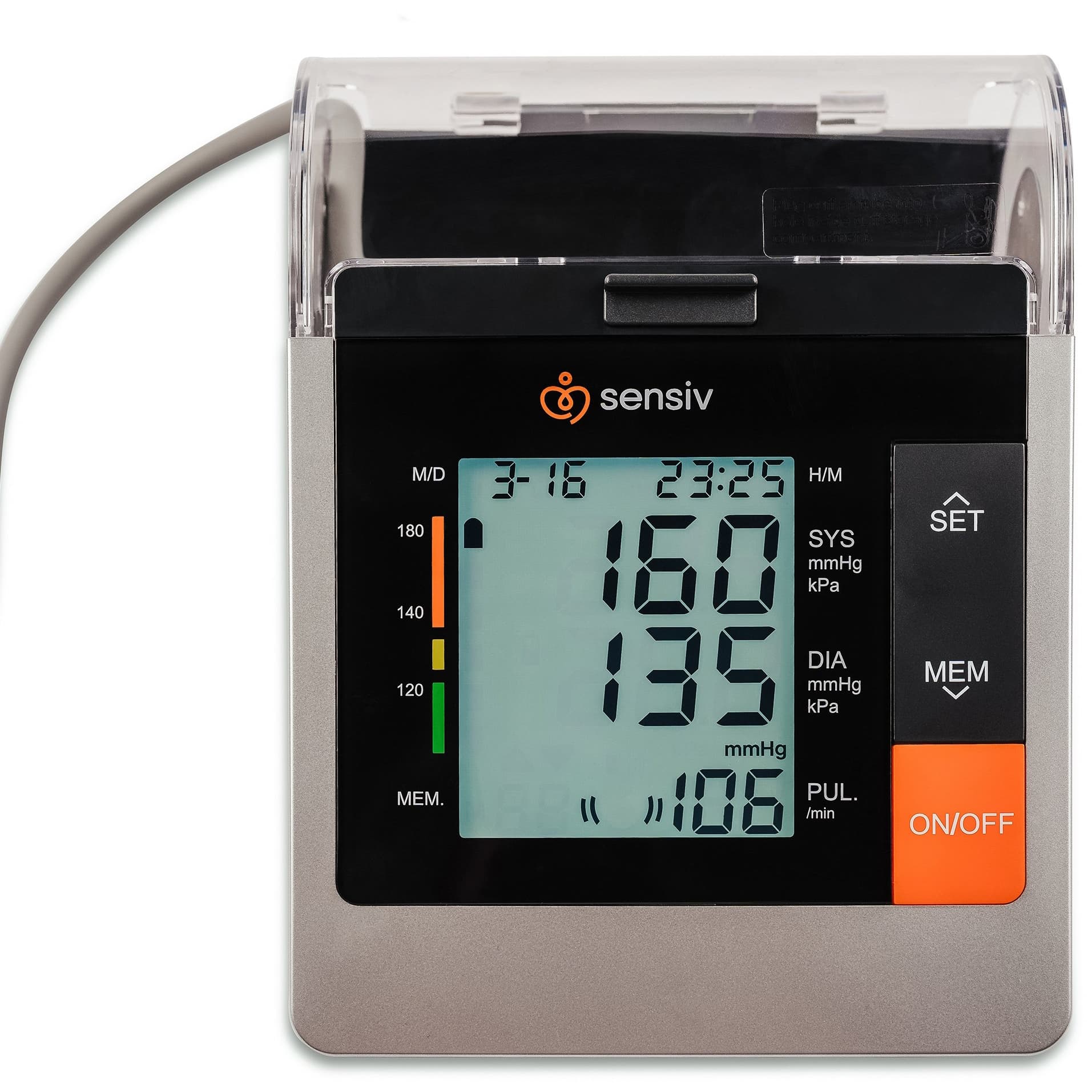 Sensiv Upper Arm Digital Blood Pressure Monitor - Each - Image 1
