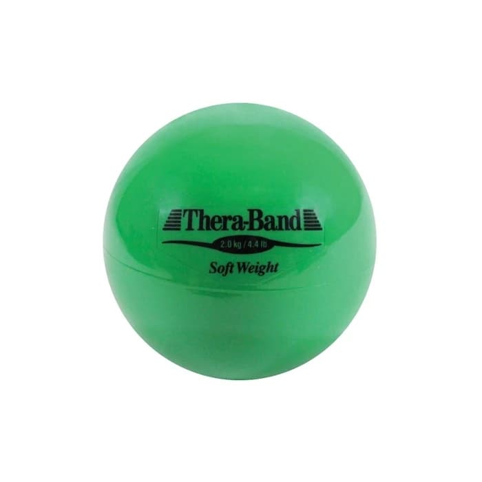 TheraBand Soft Weight, Green, 4.4 lbs - Image 1