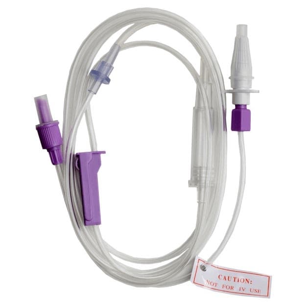 Generica Enteral System Cross Spike Set with ENFit Connector - Image 1