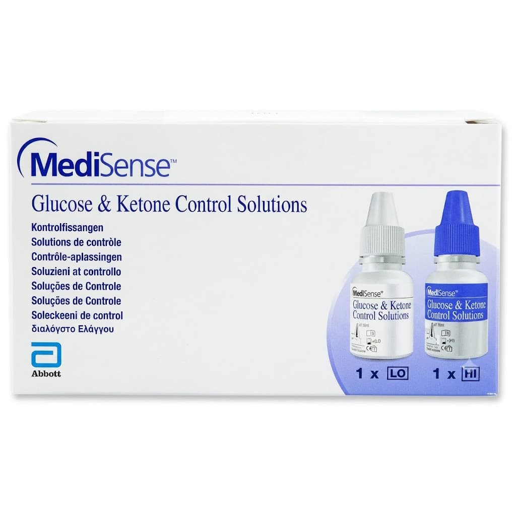 MediSense Glucose and Ketone Control Solutions
