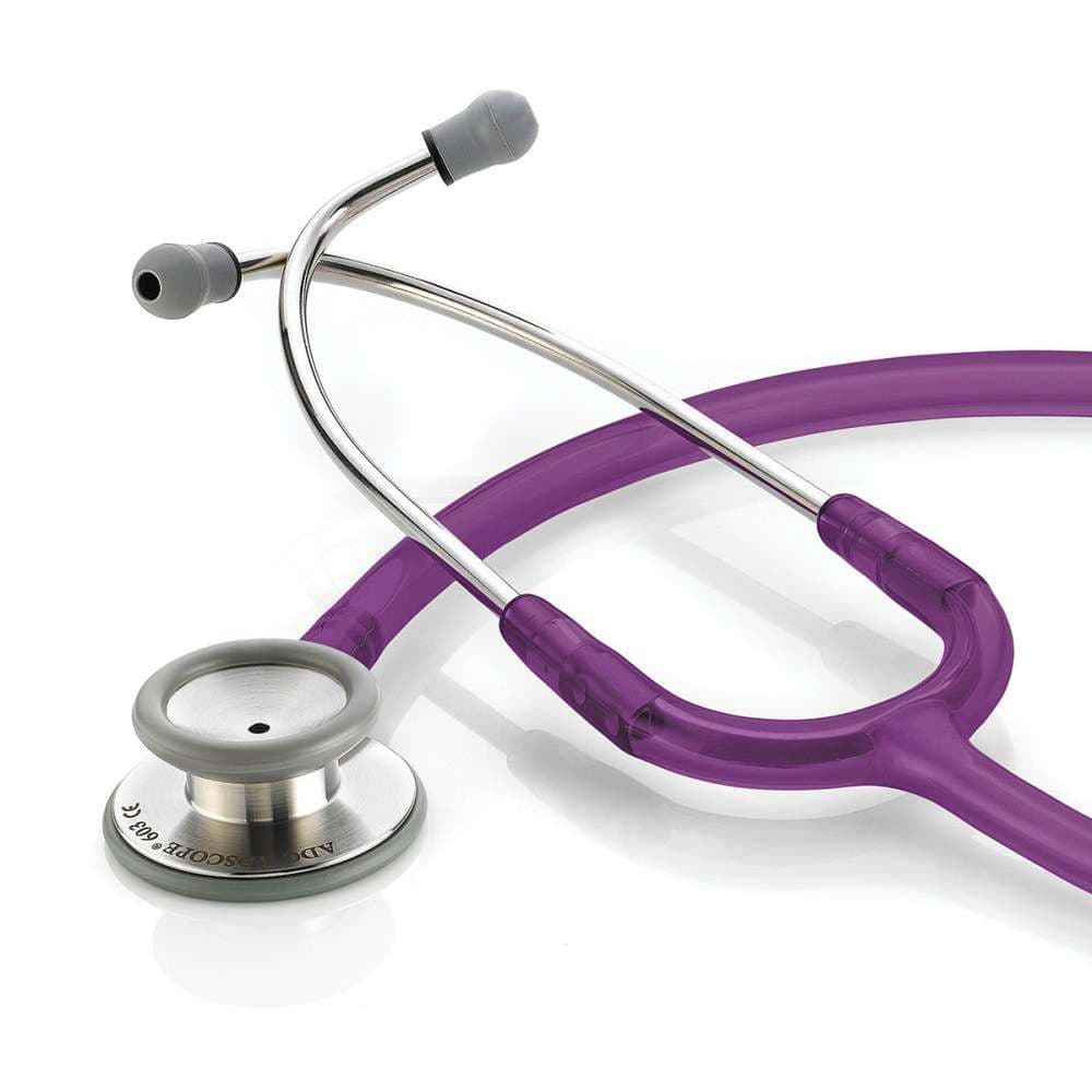 ADC Adscope Clinician Stethoscope, Amethyst - Image 1