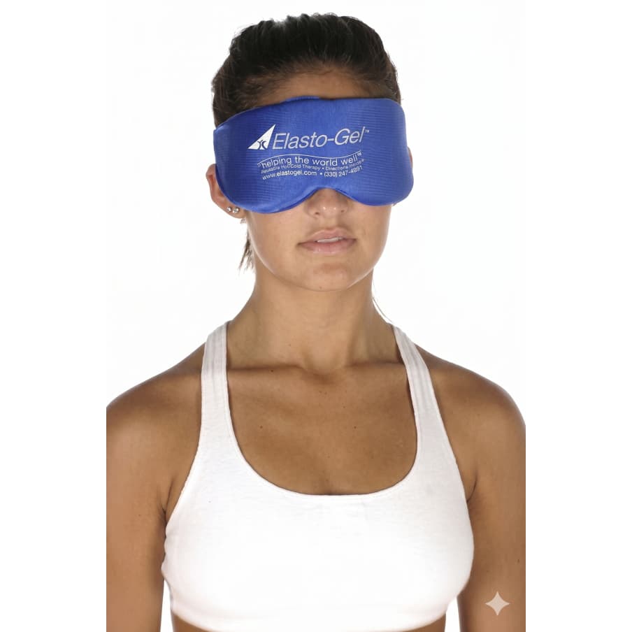 Elasto Gel Re-Usable Hot and Cold Sinus Mask, 3" x 8-1/2"