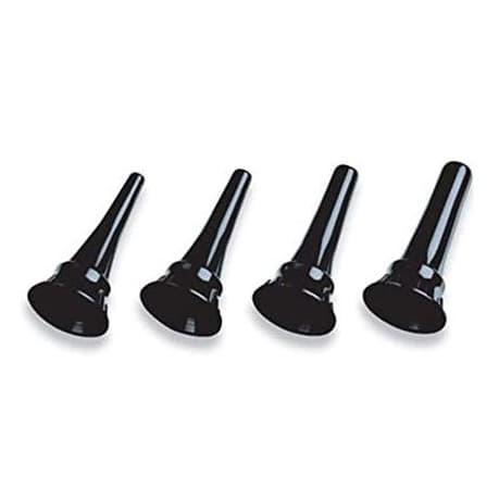 Welch Allyn Ear Speculum Tip Set, Black 2, 3, 4, 5 mm - Set of 4