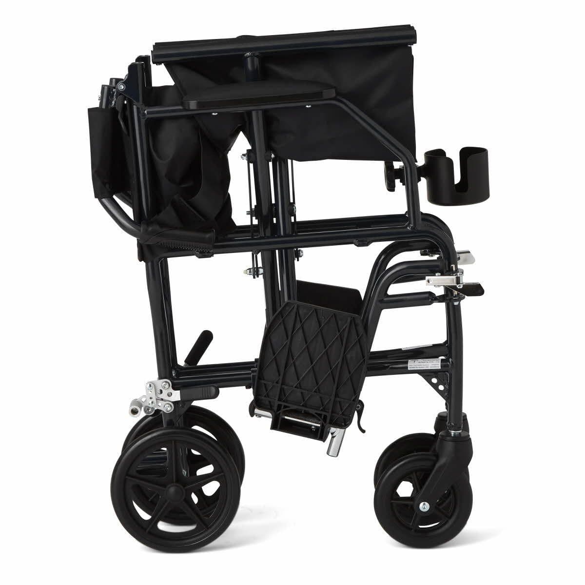 Medline Ultralight Foldable Transport Chair - Image 12