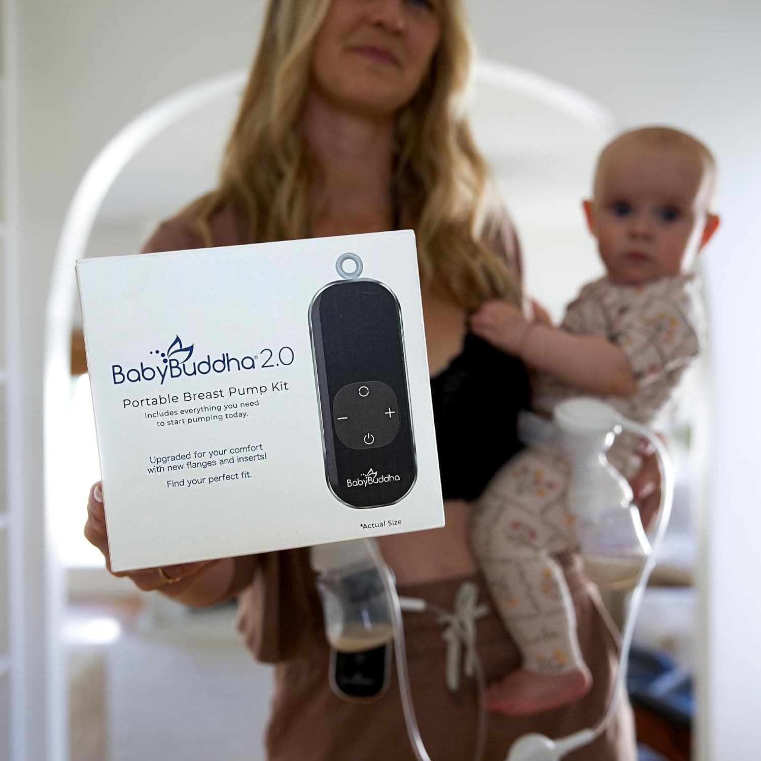 BabyBuddha 2.0 Double Electric Breast Pump Complete Kit - Image 2