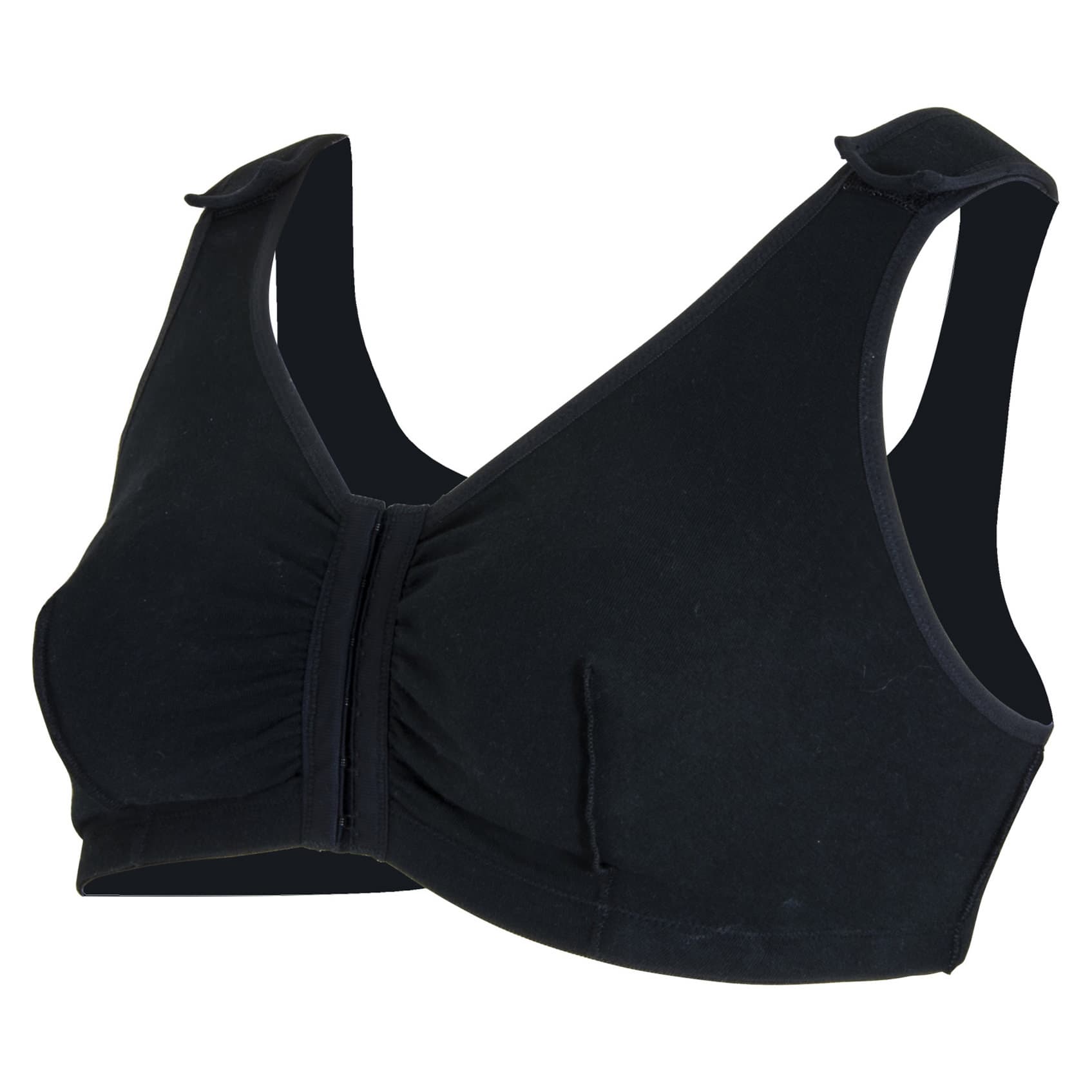 McKesson Post-Surgical Bra, Hook and Loop Straps, 42 Inch, Black - Image 1
