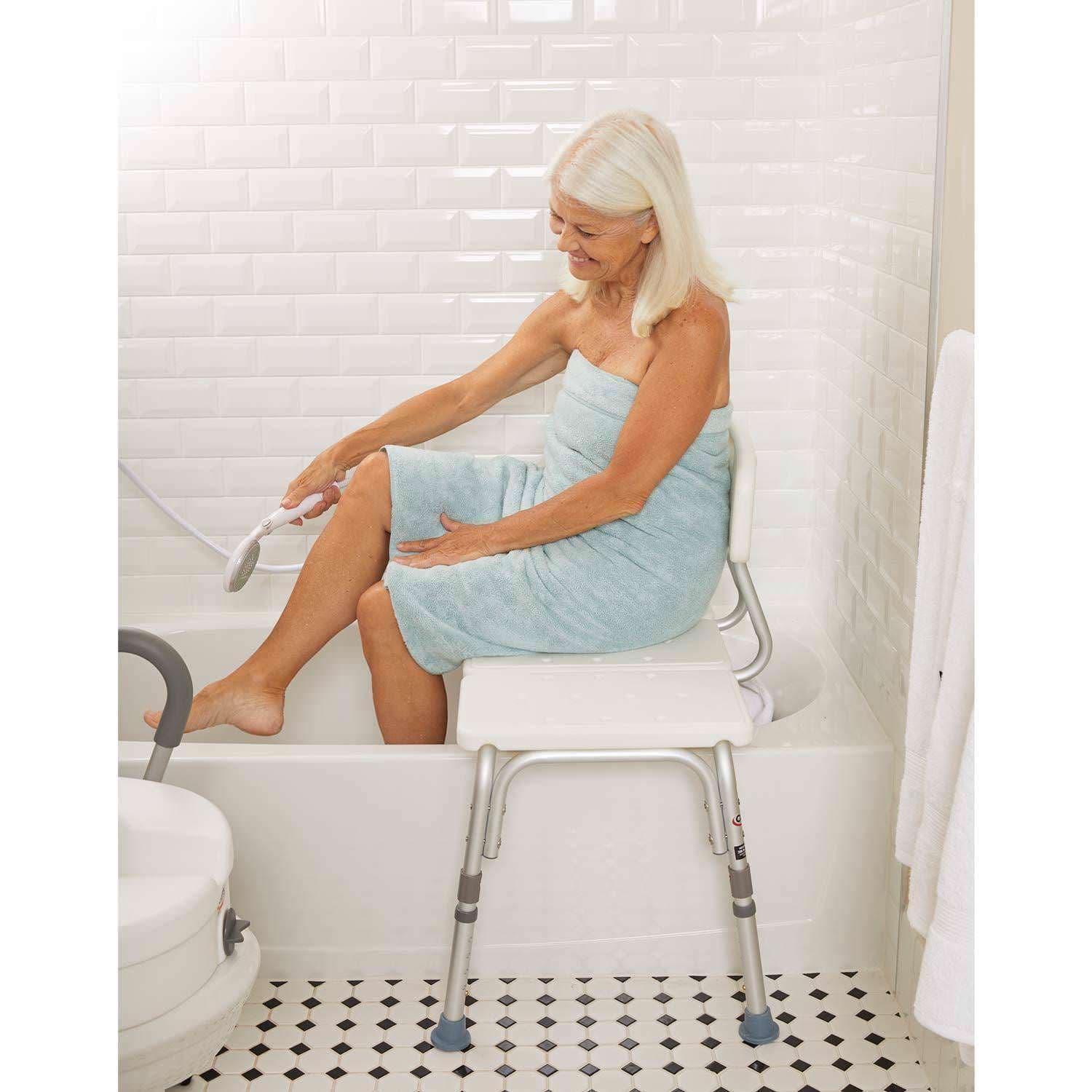 Carex Bathtub Transfer Bench - Image 2