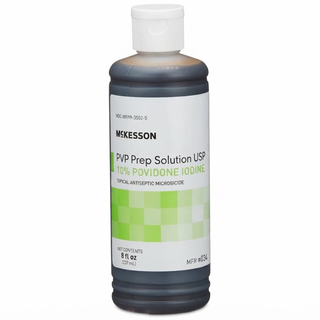Foster & Thrive Povidone-Iodine Skin Prep Solution, 8 oz - Each - Image 1