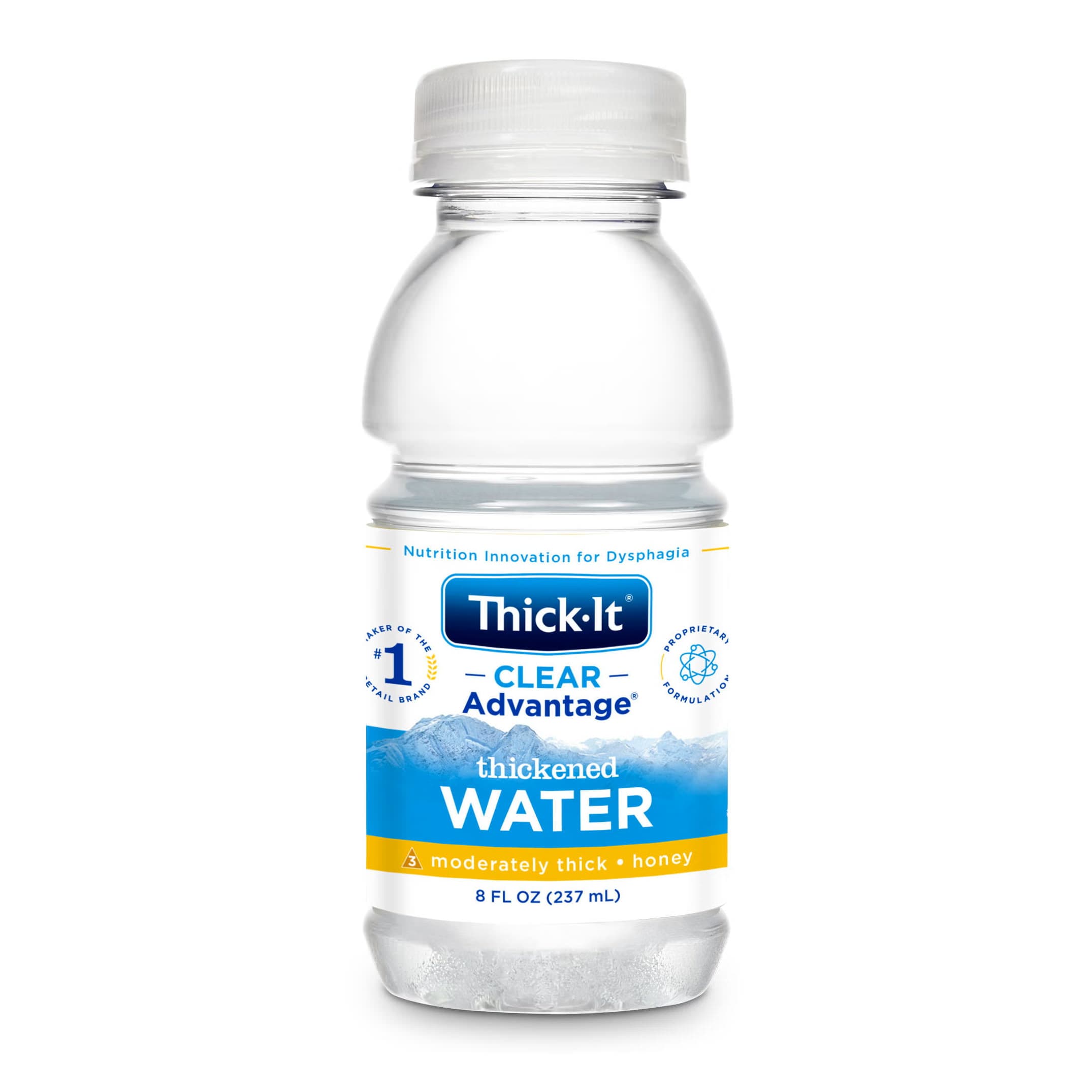 Thick-It Clear Advantage Thickened Water, Unflavored, 8 oz - Case of 24 - Image 1