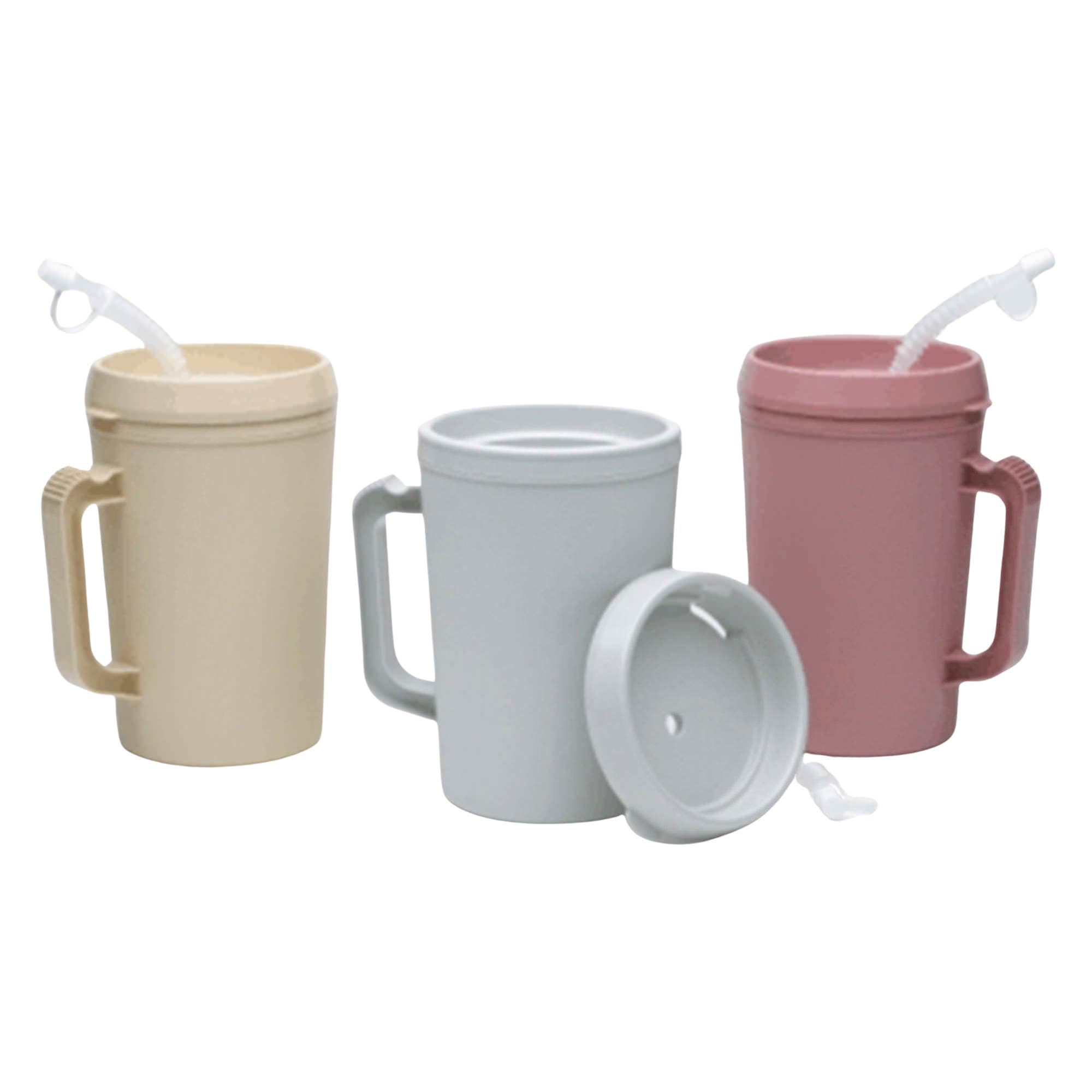 Medegen Polypropylene Reusable Insulated Drinking Mug, 34 oz - 1 Piece - Image 1