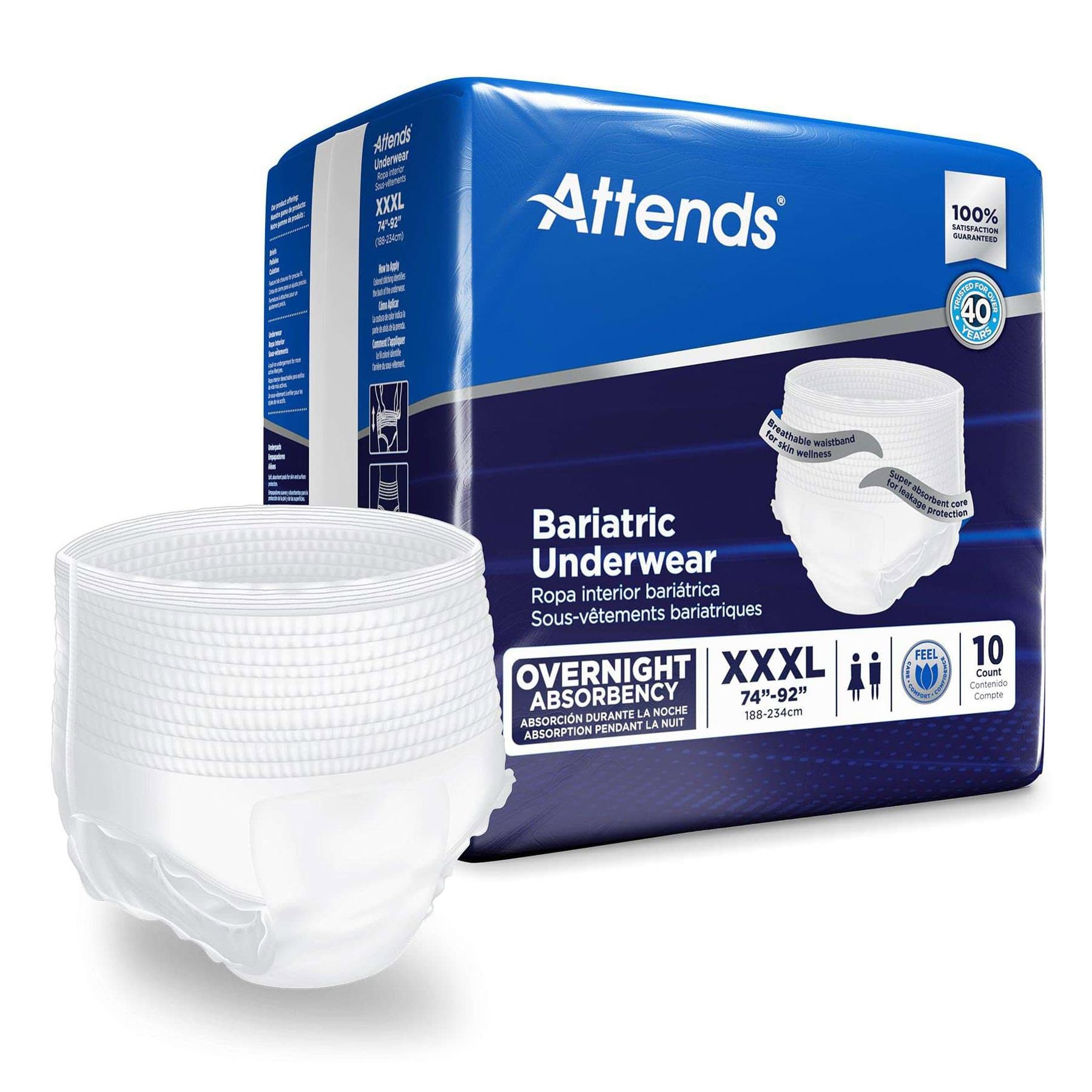 Attends Bariatric Protective Underwear - Image 1