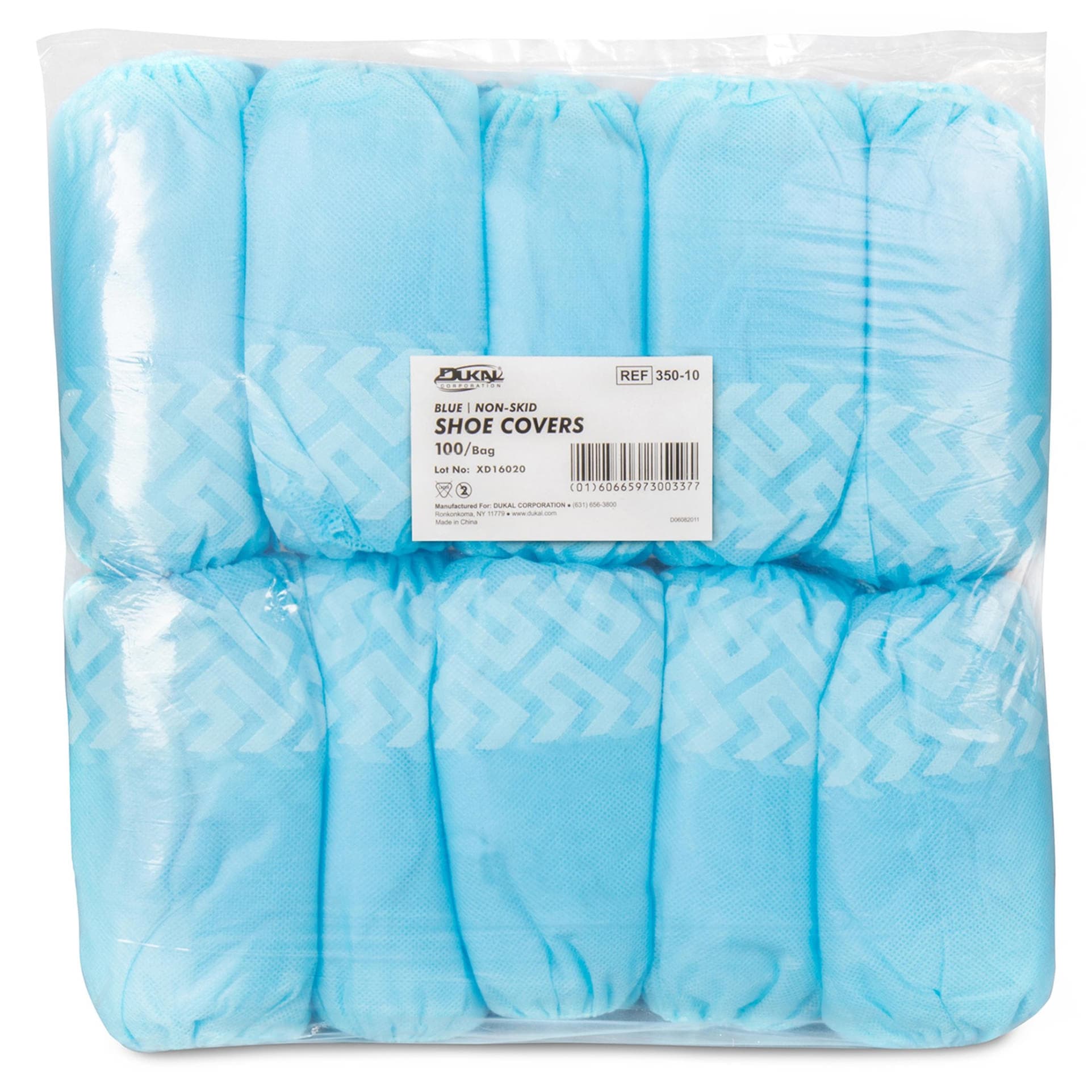 Dukal Shoe Cover, Blue - Bag of 100 - Image 1