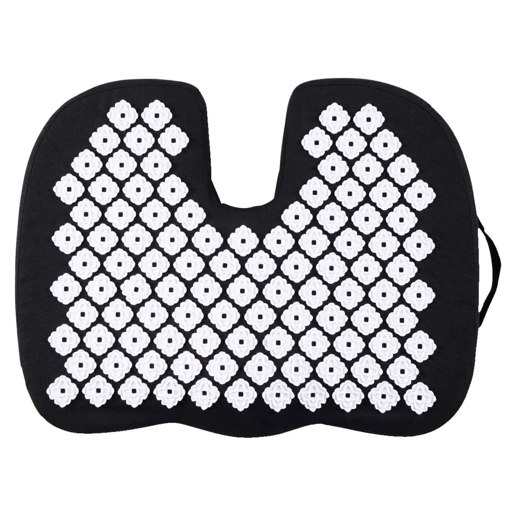 Acutens Kanjo Acupressure Memory Foam Cushion Seat, Onyx - Image 2