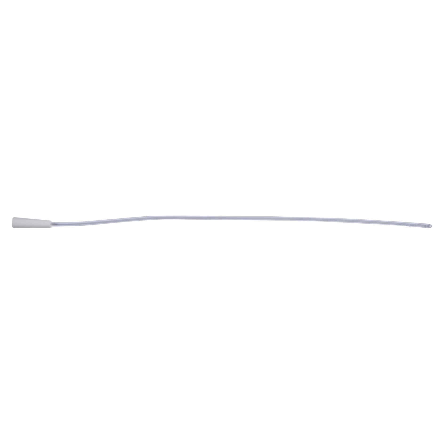 Self-Cath Intermittent Catheter, Funnel End, Straight Tip, 12 Fr, 16" - Each - Image 1