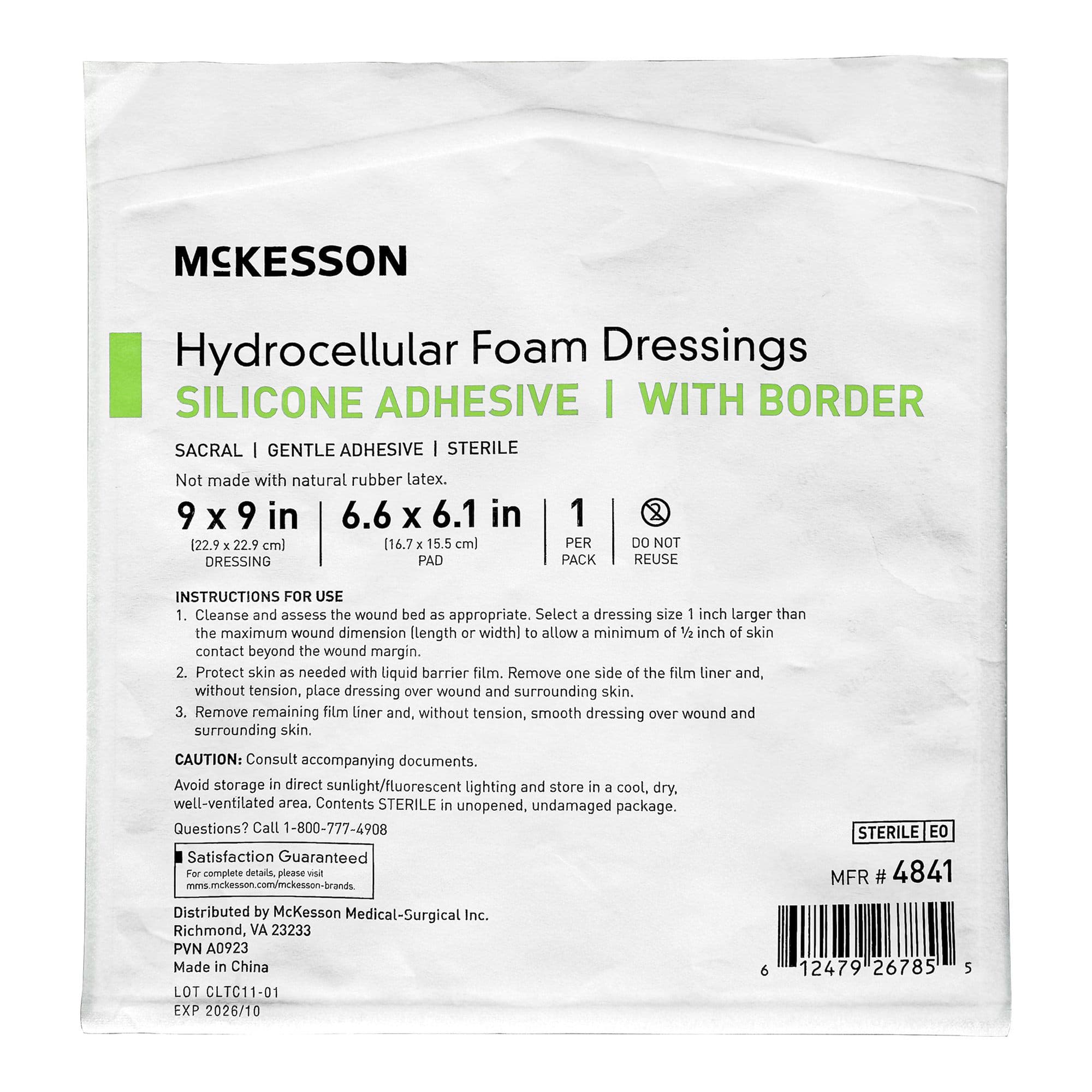 McKesson Hydrocellular Foam Dressing - Image 3