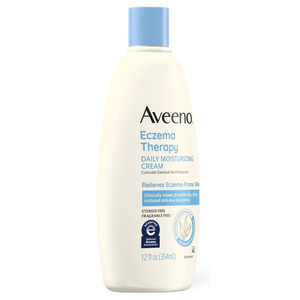 Aveeno Eczema Therapy Daily Moisturizing Cream, 12 oz - Image 1