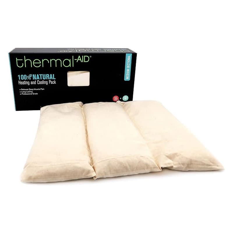 Thermal-Aid Sectional Heat Pack, Medium, 14-1/4" x 2-3/4" x 6-1/2", 5 lb - Each