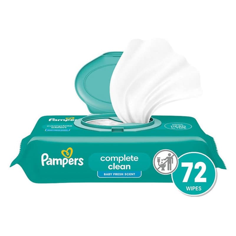 Pampers Complete Clean Baby Wipes - Image 1