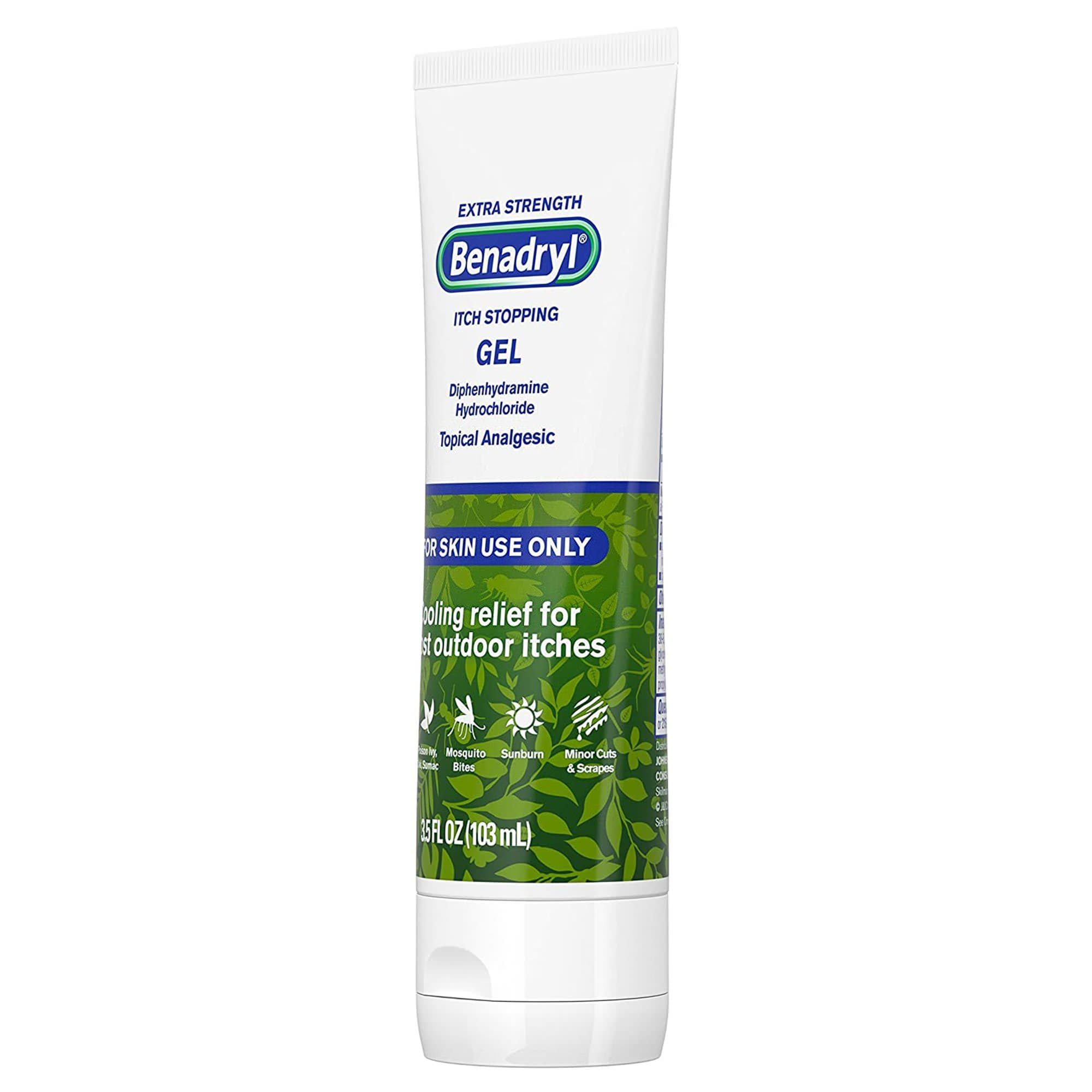 Benadryl Itch Relief Gel, 3.5 oz - Image 2