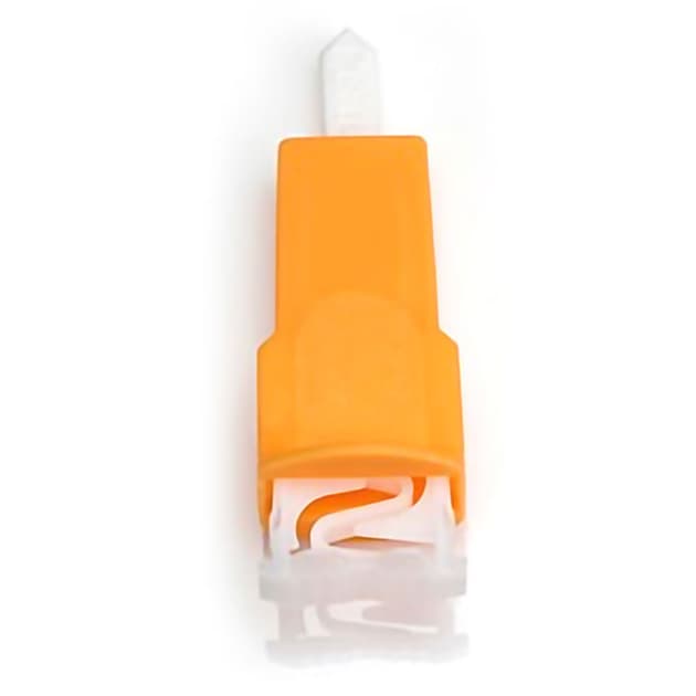 Capiject Safety Lancet with Push Button Activation, Orange - Case of 2000 - Image 1