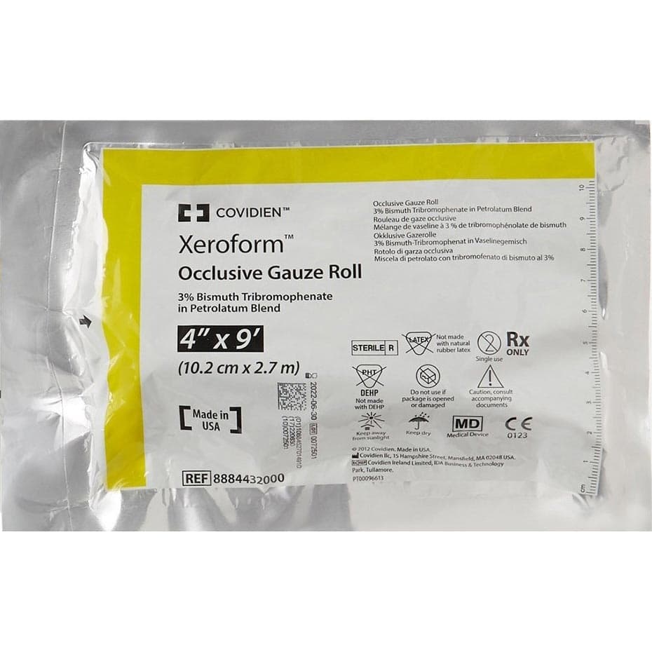 Xeroform Occlusive Dressing, 4 Inch x 3 Yard - Image 1