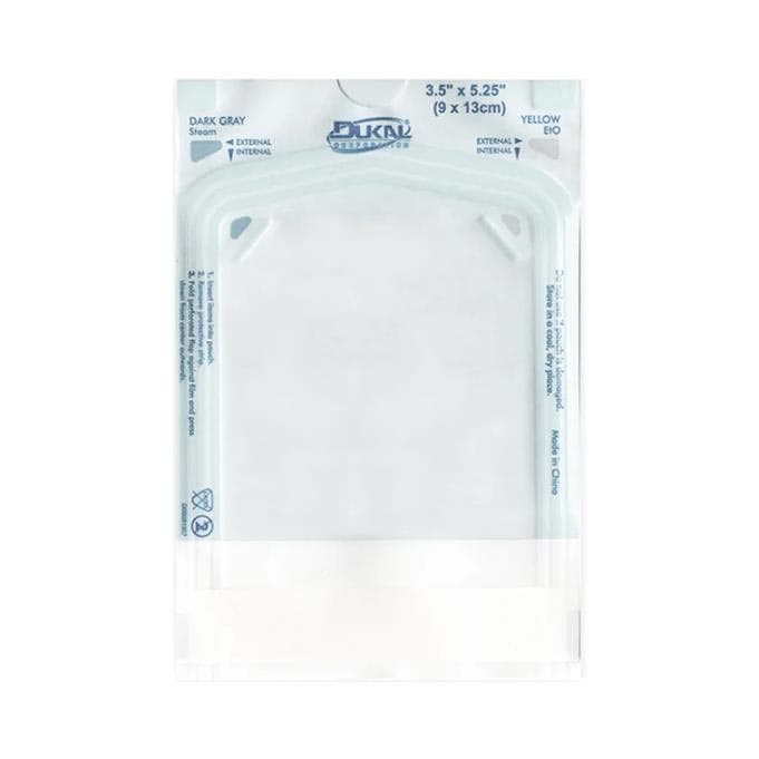 Dukal Sterilization Pouch, 3.5" x 5.25" - Case of 6000 - Image 1