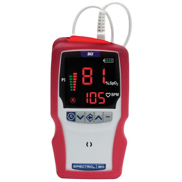 Smiths Medical Spectro2 30 Pulse Oximeter System with 3044S Adult Finger Sensor - Image 1