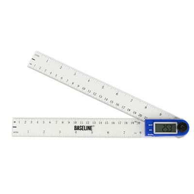Baseline Digital 360 Degree Plastic Goniometer, 10 Inch