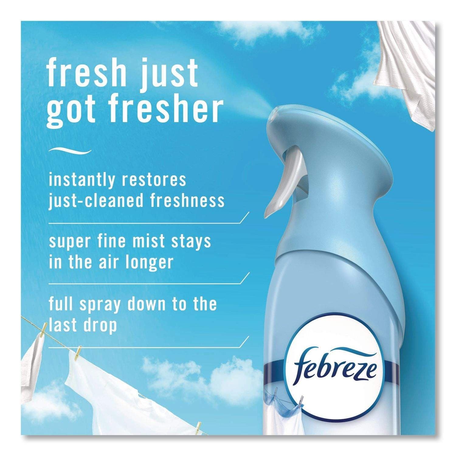 Febreze AIR Linen and Sky Scent Air Freshener, 8.8 oz - Each - Image 4