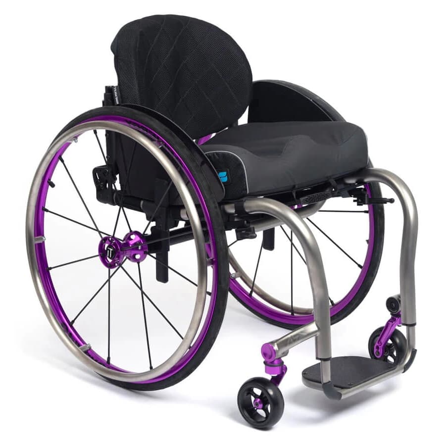 TiLite ZRA series rigid ultralight wheelchair