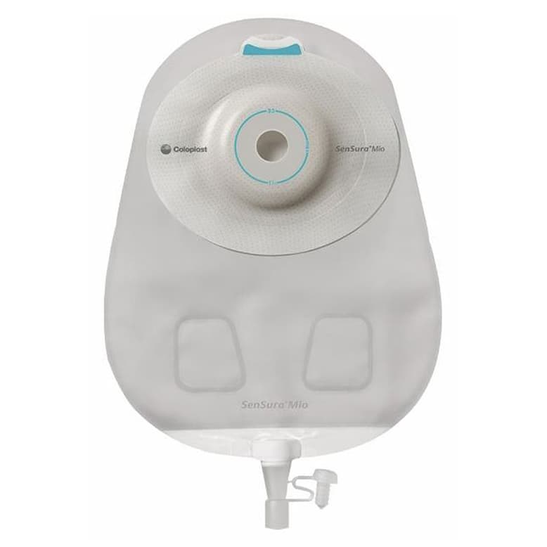 SenSura Mio Convex Light MAXI Urostomy Pouch, 25 mm - Box of 10 - Image 1