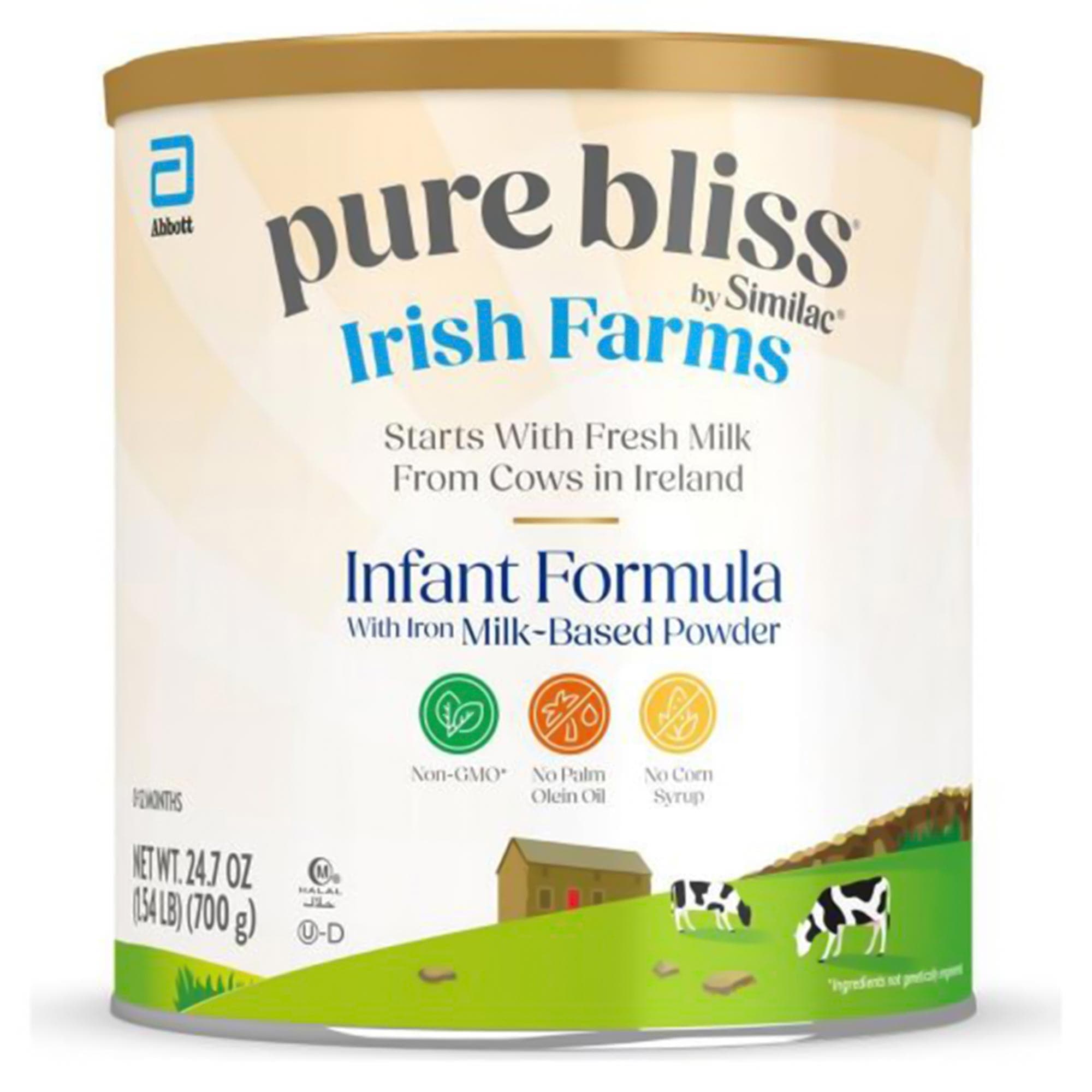 Pure Bliss by Similac Irish Farms Infant Formula, Powder