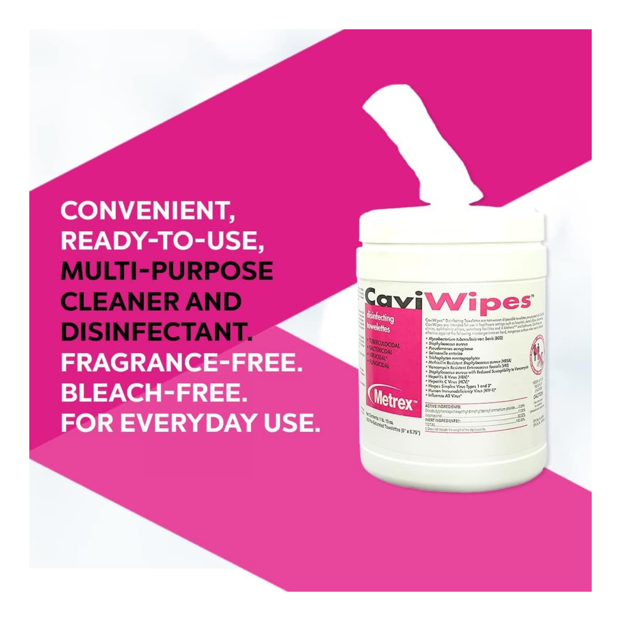 CaviWipes 6" x 6.75" - Each - Image 3