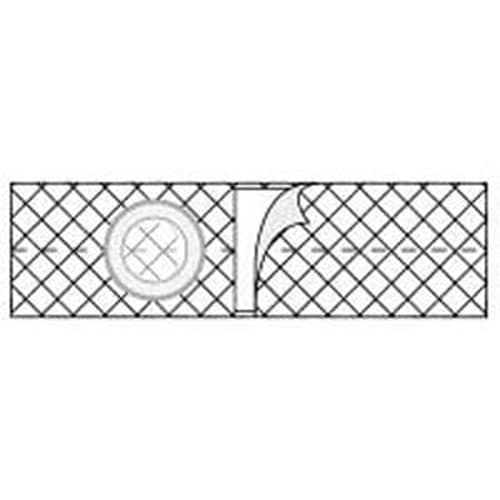 Nu-Hope Nu-Form 4" Ostomy Support Belt Without Prolapse Flap, White, 2X-Large - Image 1