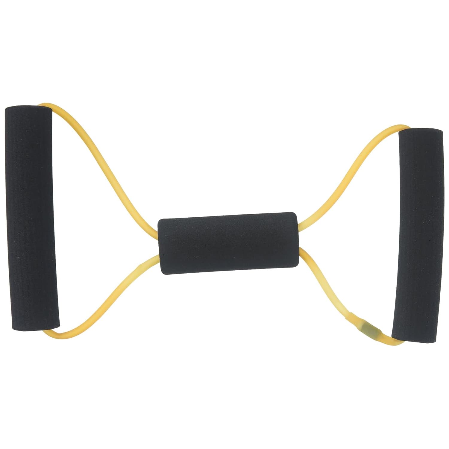 CanDo Tubing BowTie Exerciser, 14 Inch, Tan, 2X Light - Image 1
