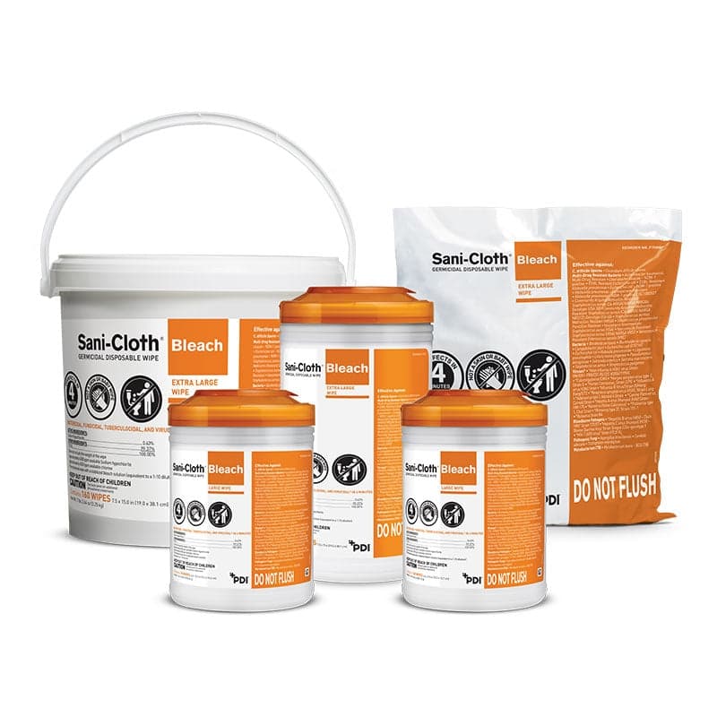 Sani-Cloth Bleach Germicidal Disposable Wipes