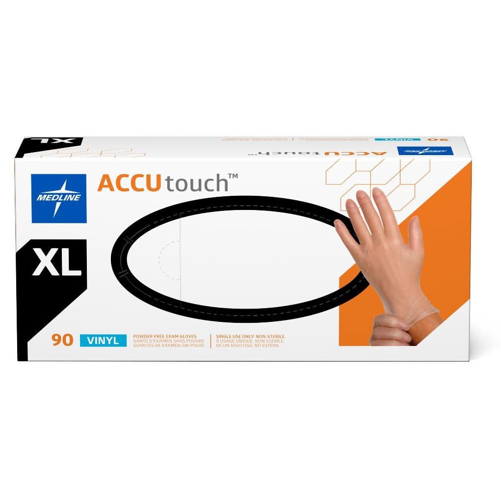 Accutouch Synthetic Exam Gloves, Extra Large - Box of 90 - Image 1