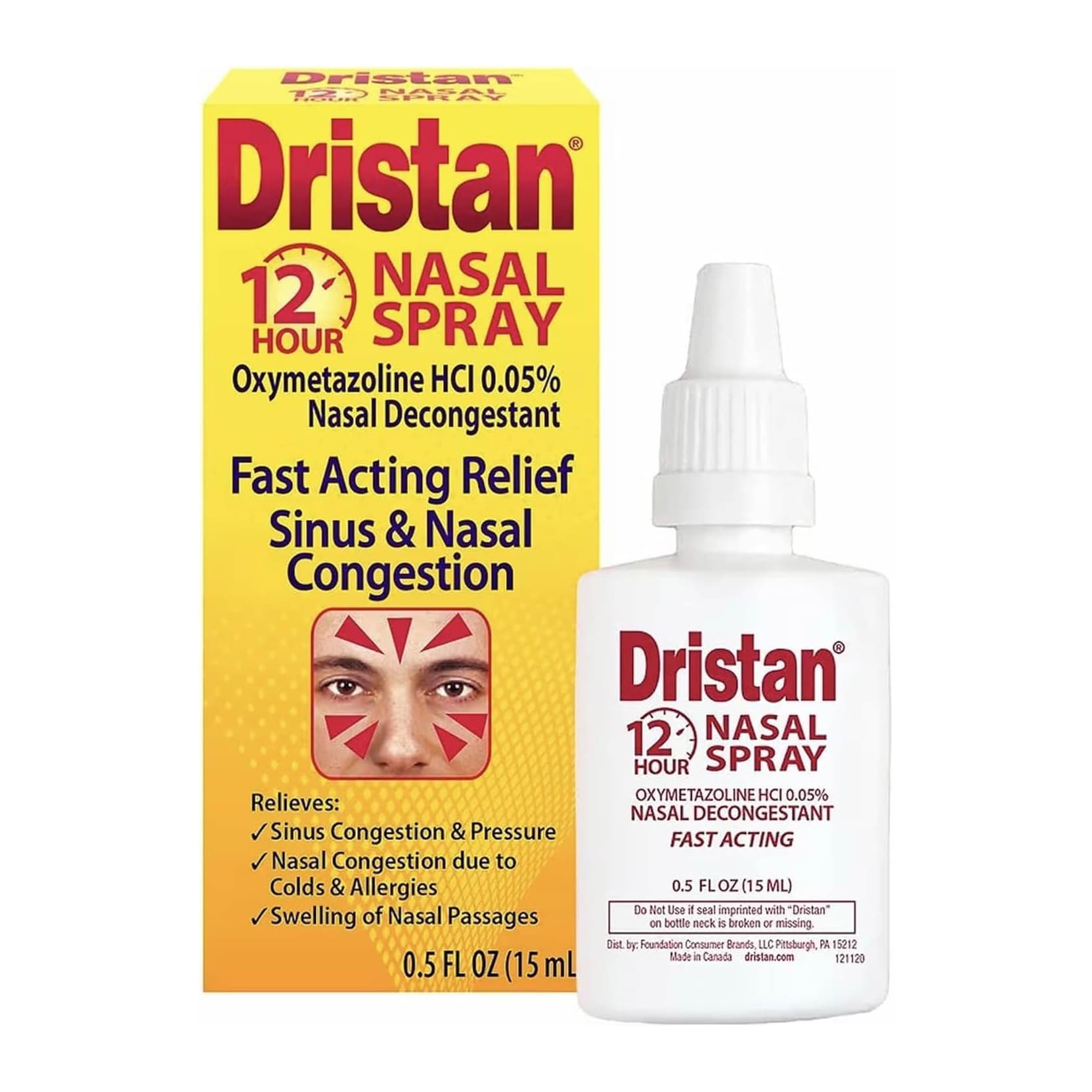 Dristan 12-Hour Nasal Spray, 0.5 oz - Each - Image 3