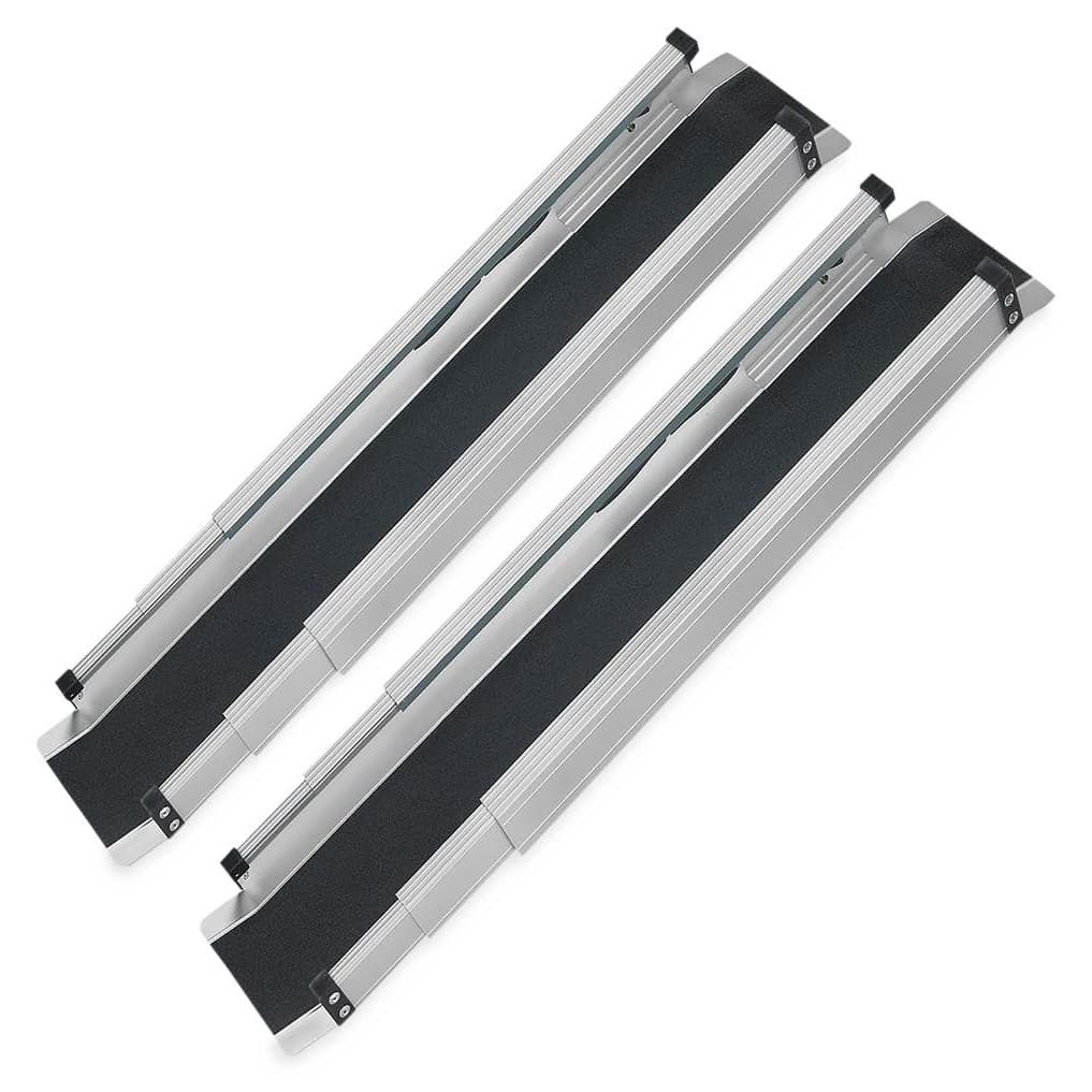 HealthSmart DMI Portable Aluminum Wheelchair Ramps - Pair - Image 1